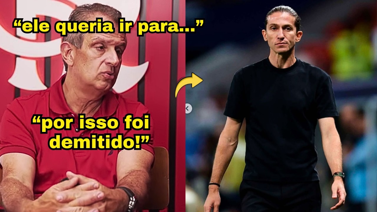😱BAP REVELA O MOTIVO DA DEMISSÃO DE FELIPE LUÍS!