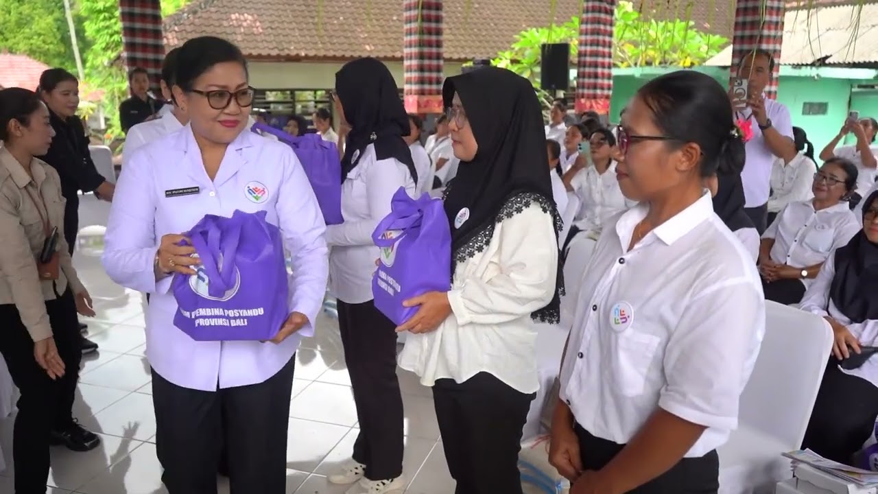Aksi Sosial TP Posyandu Provinsi Bali 