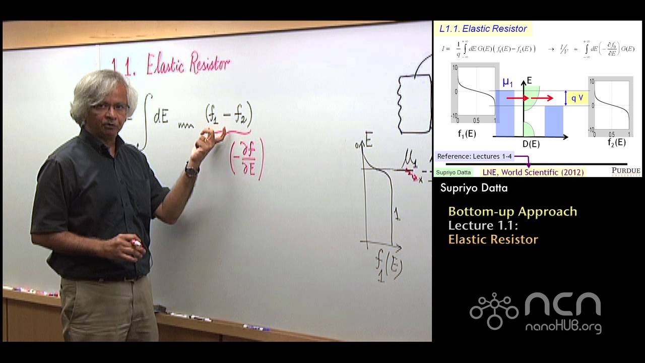 nanoHUB-U Термоэлектричество L1.1: Подход снизу вверх: Формализм Ландауэра
