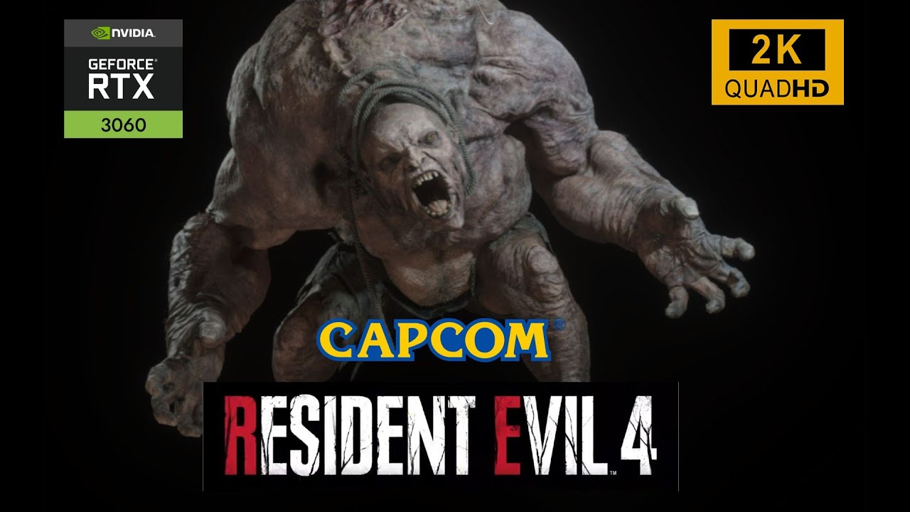 Resident evil 4 Remake El Gigante Boss Fight Guns Only RTX 3060 2K 60FPS