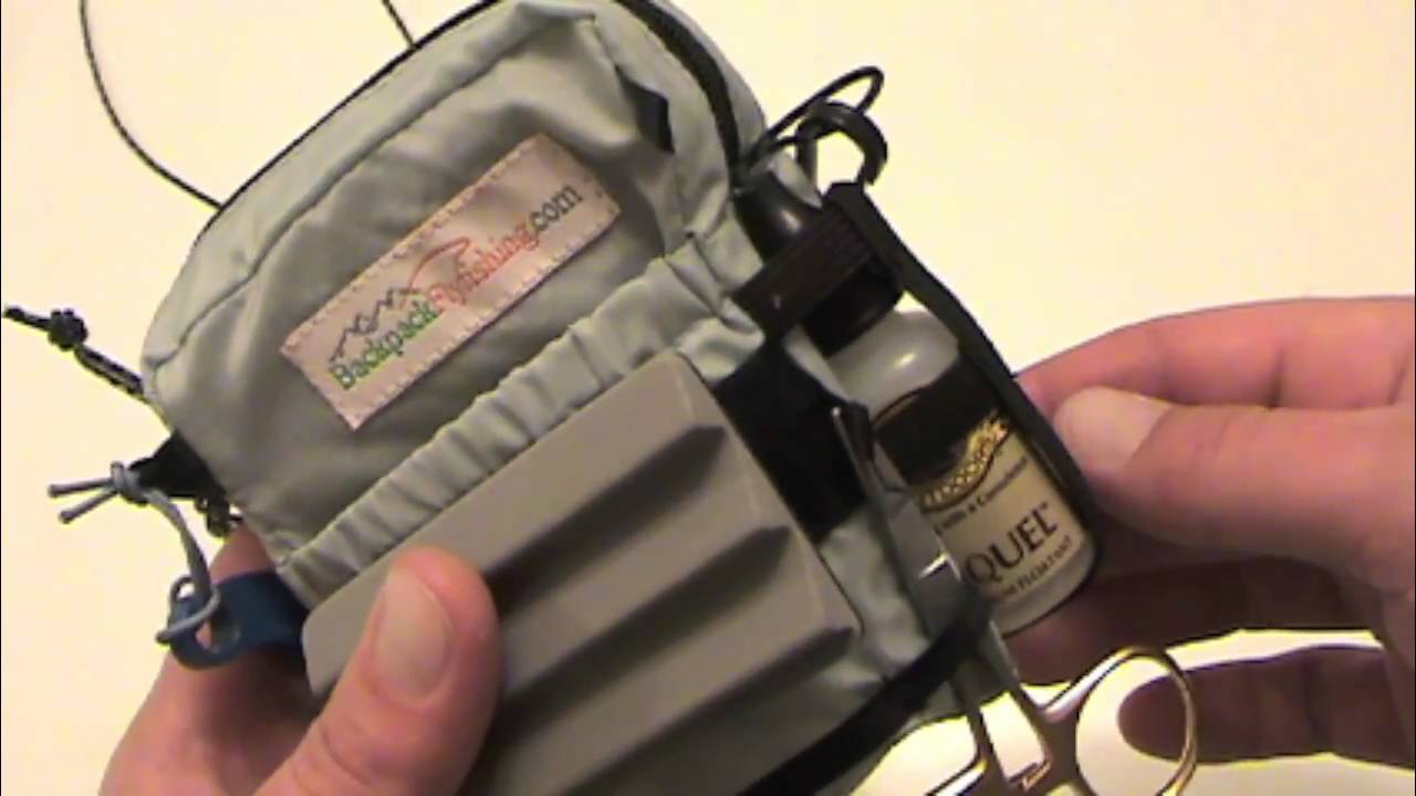 Inside my Ultralight Fly Fishing Pack