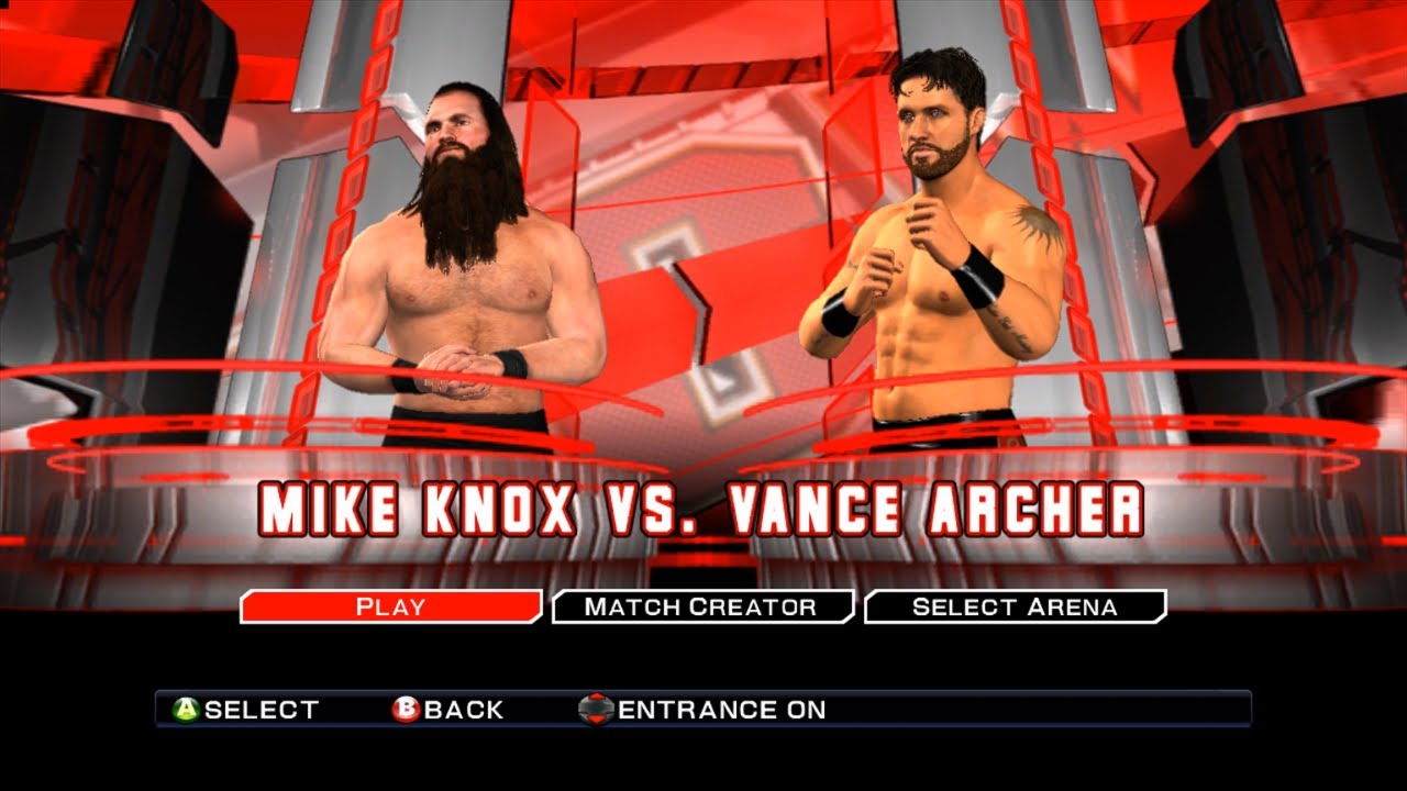 WWE SmackDown vs. RAW 2011 - Mike Knox vs. Vance Archer