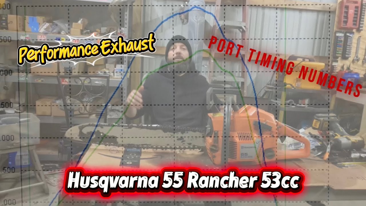 Husqvarna 55 Rancher - Performance Exhaust - Port Timing Numbers