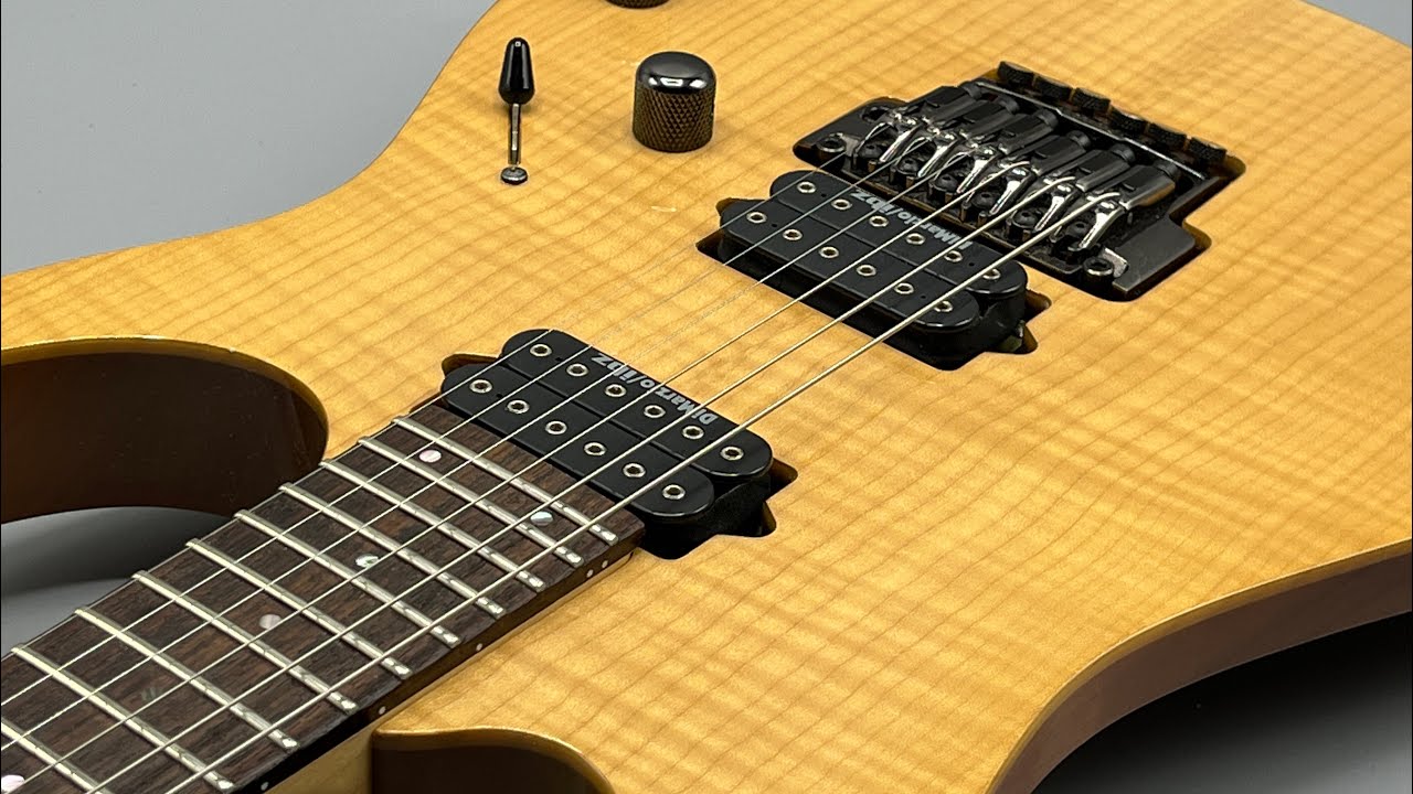 Ibanez Prestige RG3120F 2006 Guitar Unboxing and Tone Test Demo
