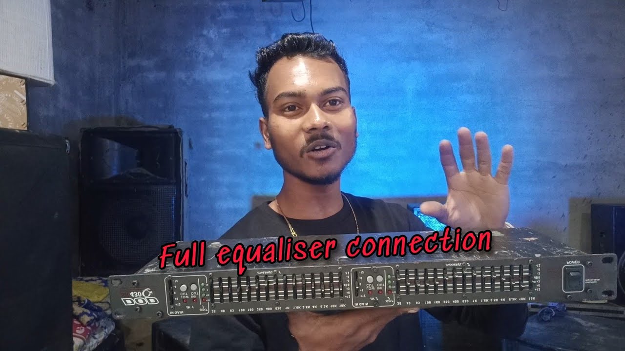 Dod 430Qx equaliser full connection || Dj setup এর জন্য best equaliser || by pijush sarkar