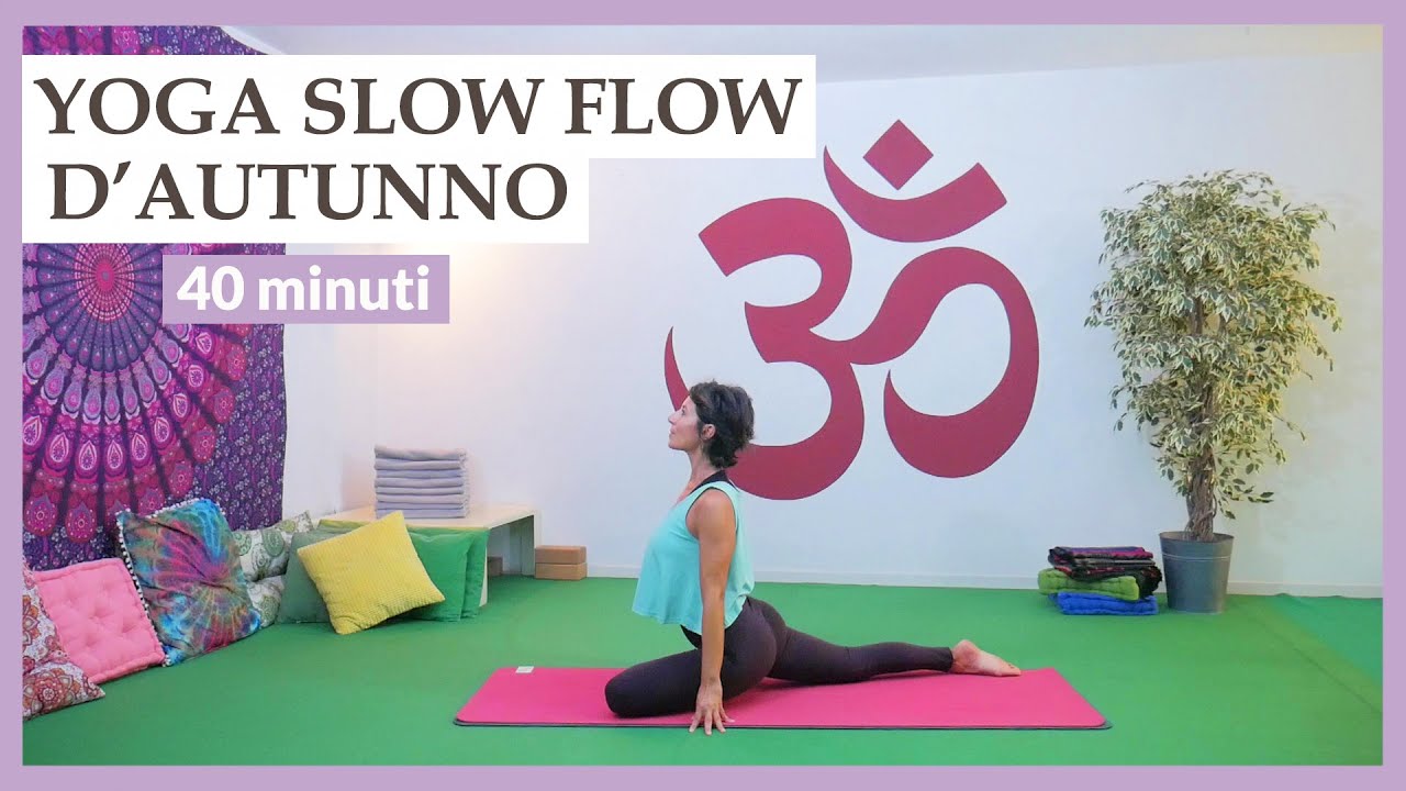 Slow Flow d'Autunno 🍂 | Lezione yoga 40 minuti