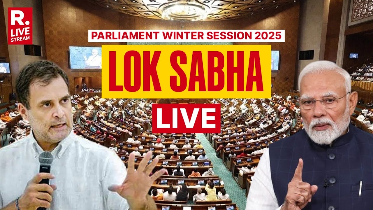 LOK SABHA LIVE: Parliament Winter Session 2025 | Electoral Reforms | SIR | Vande Mataram
