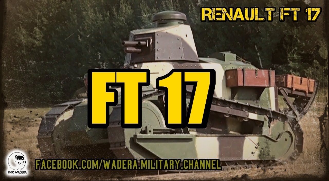 Renault FT-17 Tank / Czołg (WWI / Polish-Bolshevik war) replica