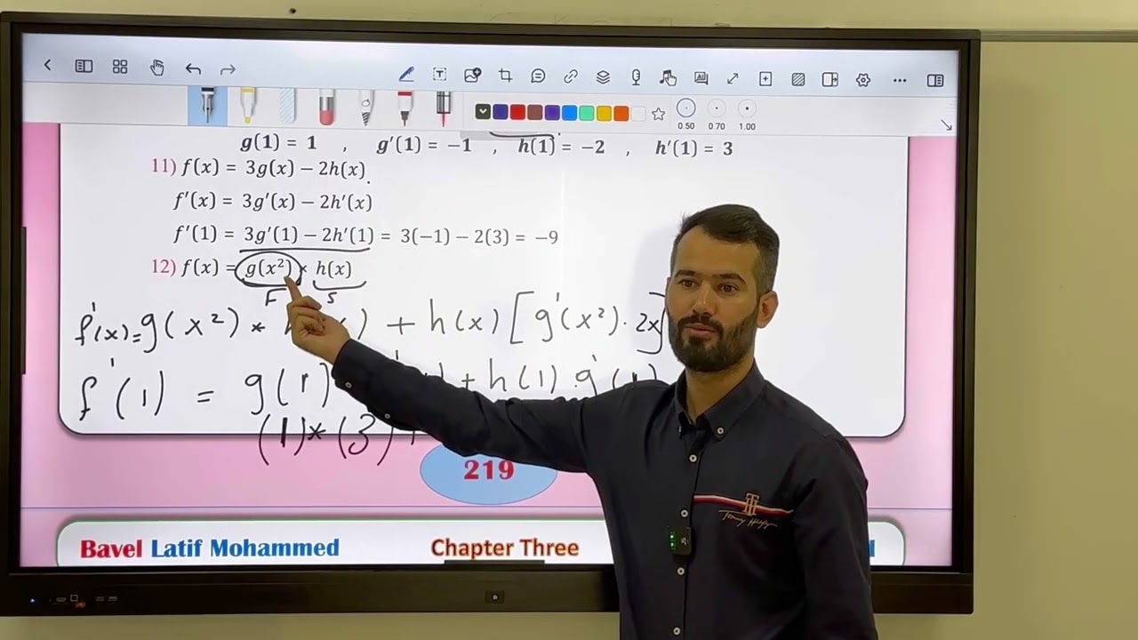 Chapter 3, Lesson 2: Differentiation Rules, Part 8