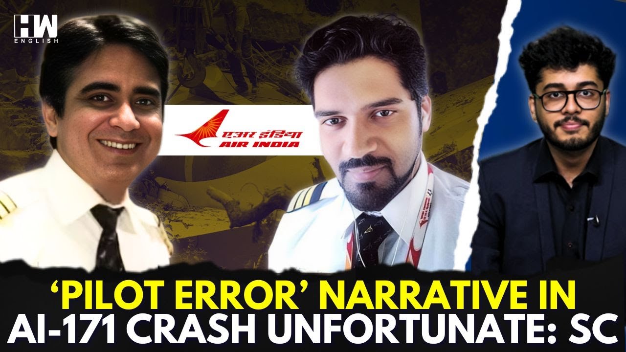 Air India AI171 Crash:Supreme Court Slams 'Pilot Error' Narrative, Seeks Modi Govt's Response To PIL