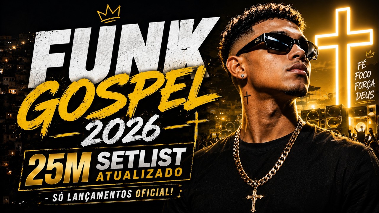 SÓ LANÇAMENTOS OFICIAL! | FUNK GOSPEL 2026 | 28M SETLIST ATUALIZADO