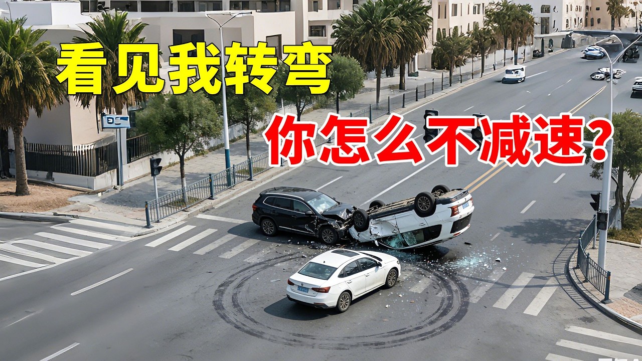 看见我转弯，你怎么不减速？2026交通事故第41期