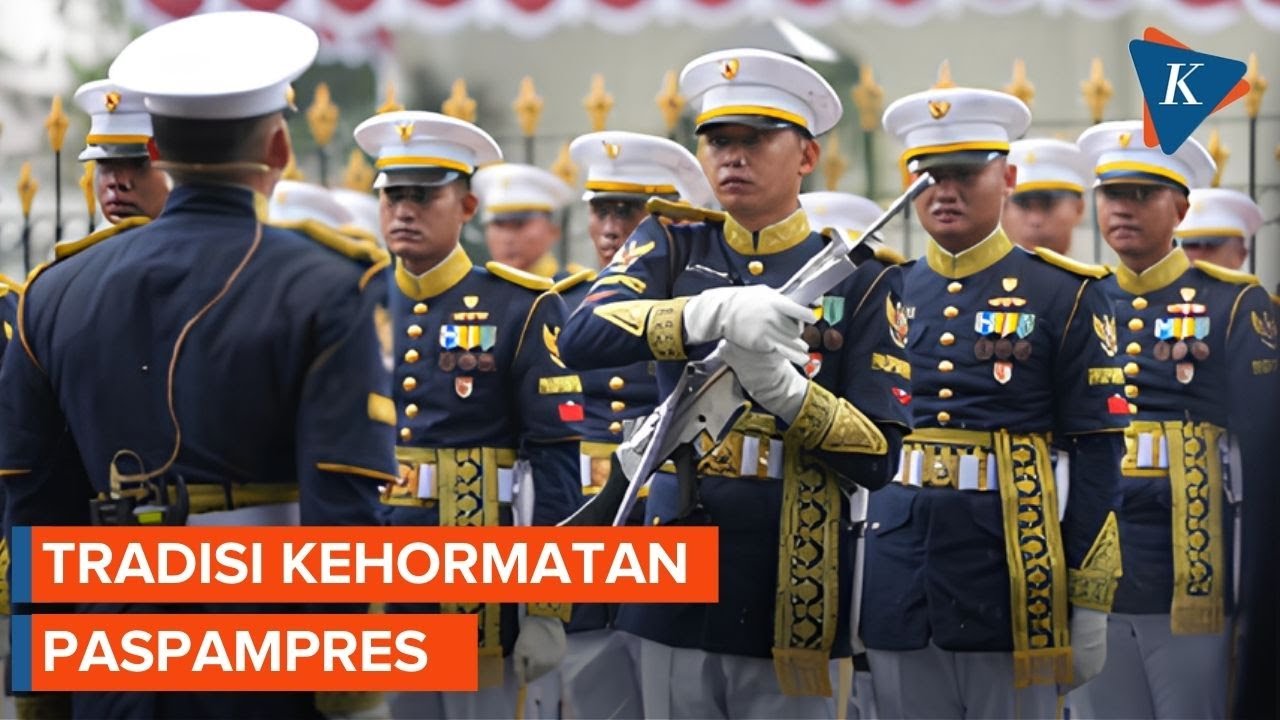 Serah Terima Jaga Kawal Istana, Tradisi Kehormatan Paspampres