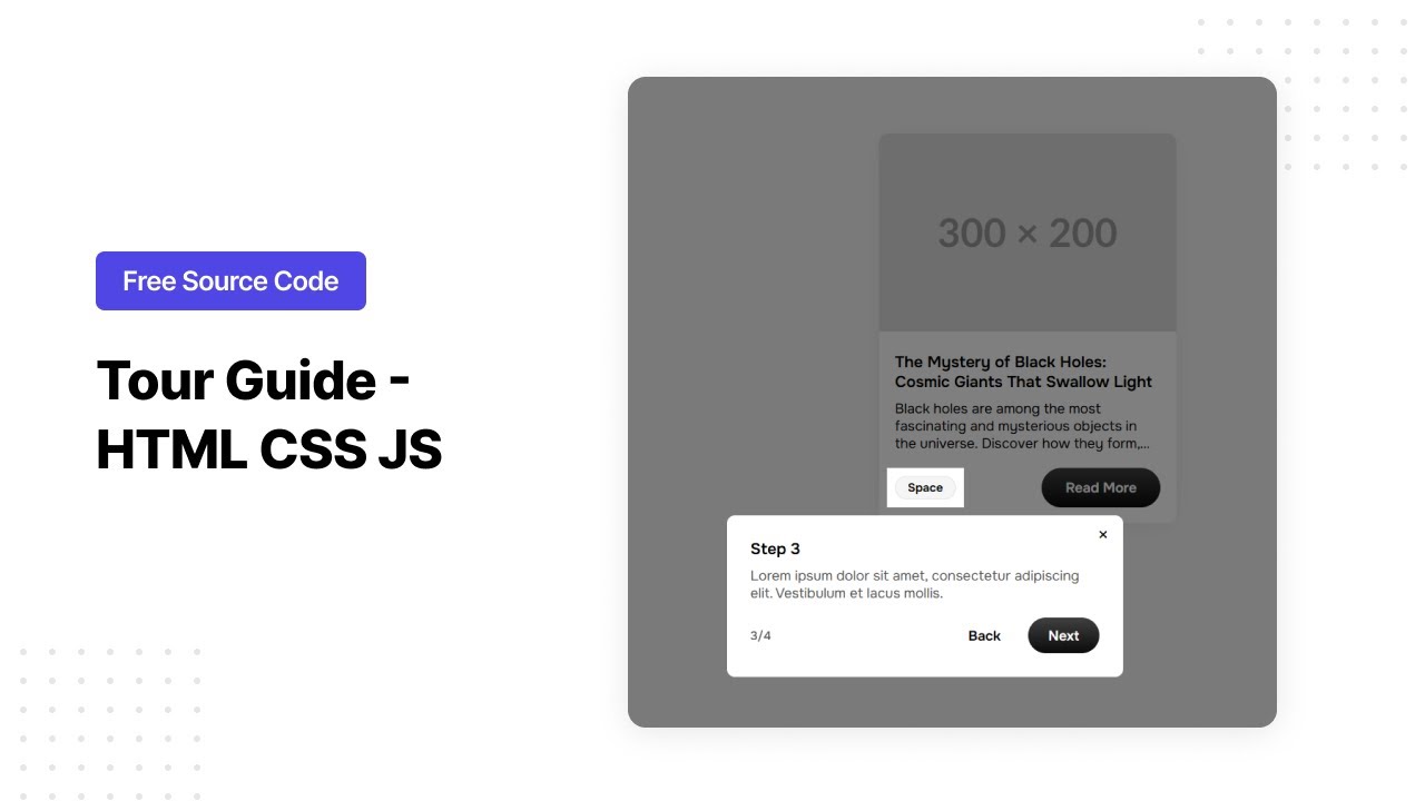 Tour Guide - HTML CSS Javascript