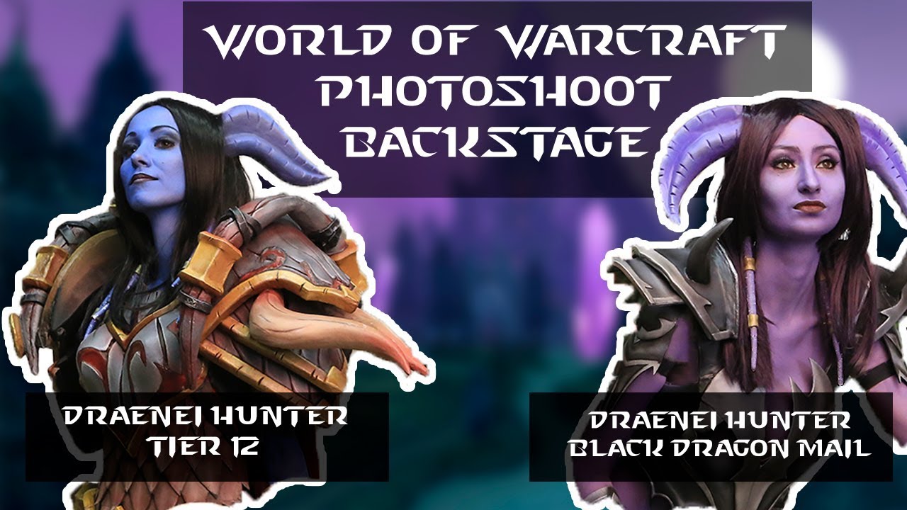 World of Warcraft - Draenei [Timelapse photoshoot backstage]