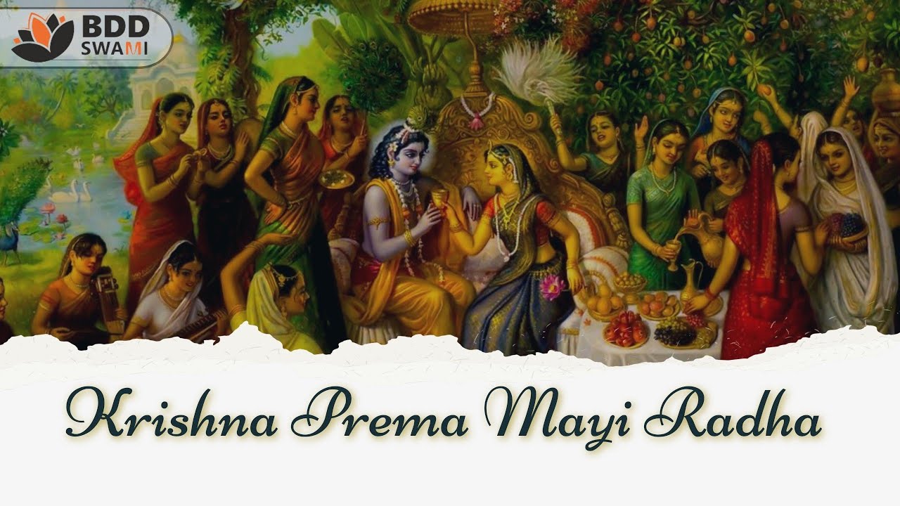 Krishna Prema Mayi Radha | Yugalastakam by Jiva Goswami | Performance by Ghana Devotees | #BDDSwami