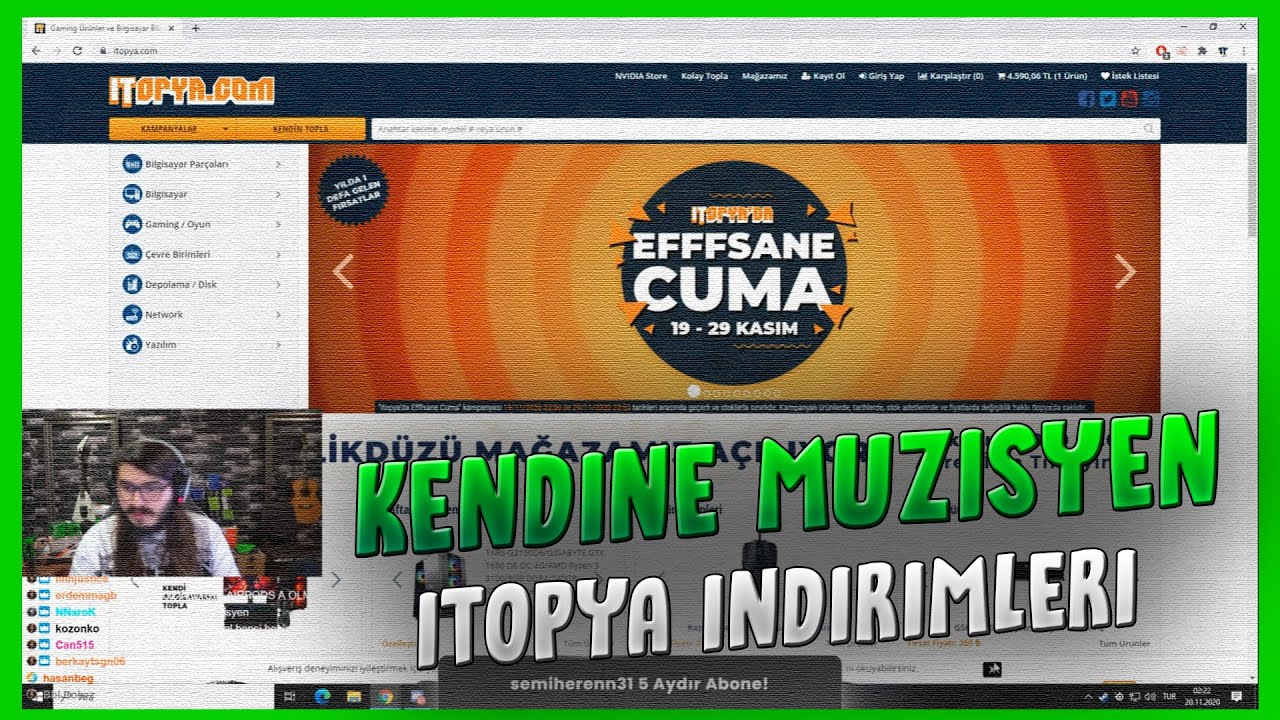 KENDİNE M&Uuml;ZİSYEN | İTOPYA EFSANE CUMA İNDİRİMLERİNE BAKIYOR