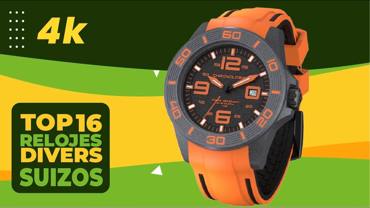 los mejores relojes de buceo[ TOP 16]: La lista definitiva de los MEJORES DIVERS watch