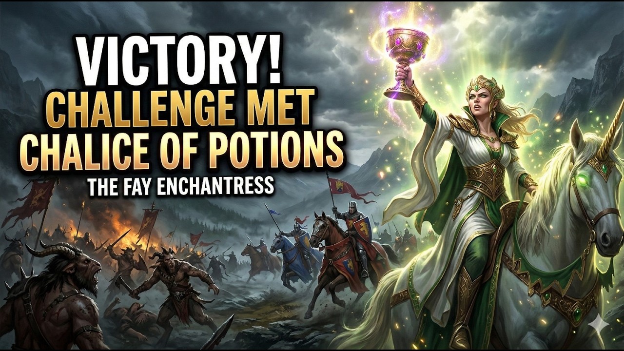 THE LADY'S WRATH! ✨ The EPIC Chalice of Potions Quest Battle Victory | Total War: Warhammer 3
