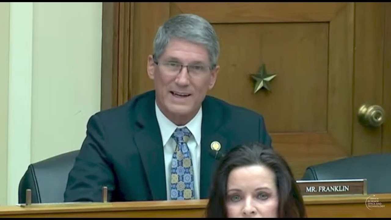 Rep. Scott Franklin on Ensuring U.S. Global Leadership in SST Committee Hearing