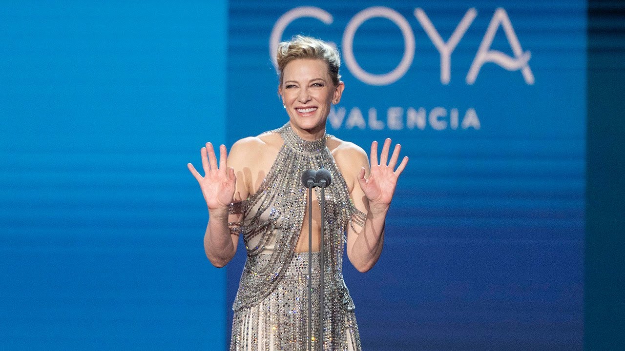 Cate Blanchett recibe el primer Goya Internacional