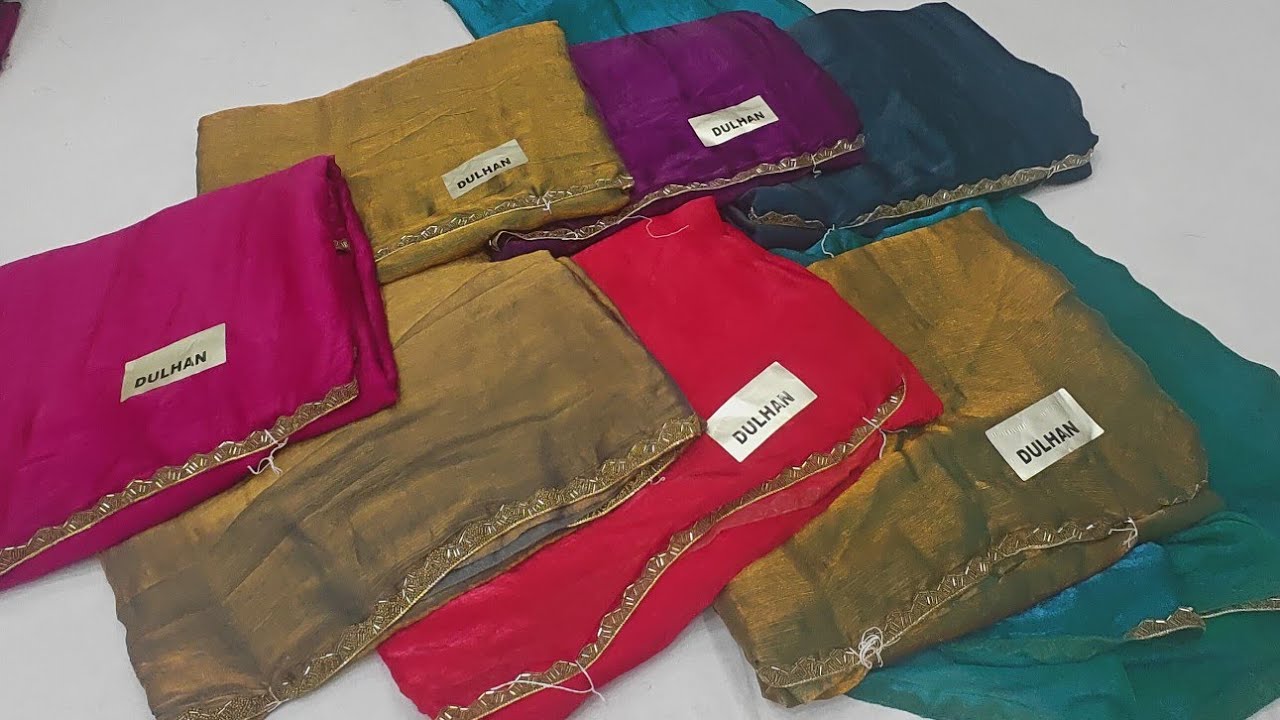#Chickpet Bangalore Wholesale Designer Fancy Sarees courier available 