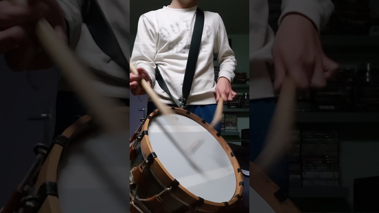 Avant Diner avec un tambour monté en 4/2