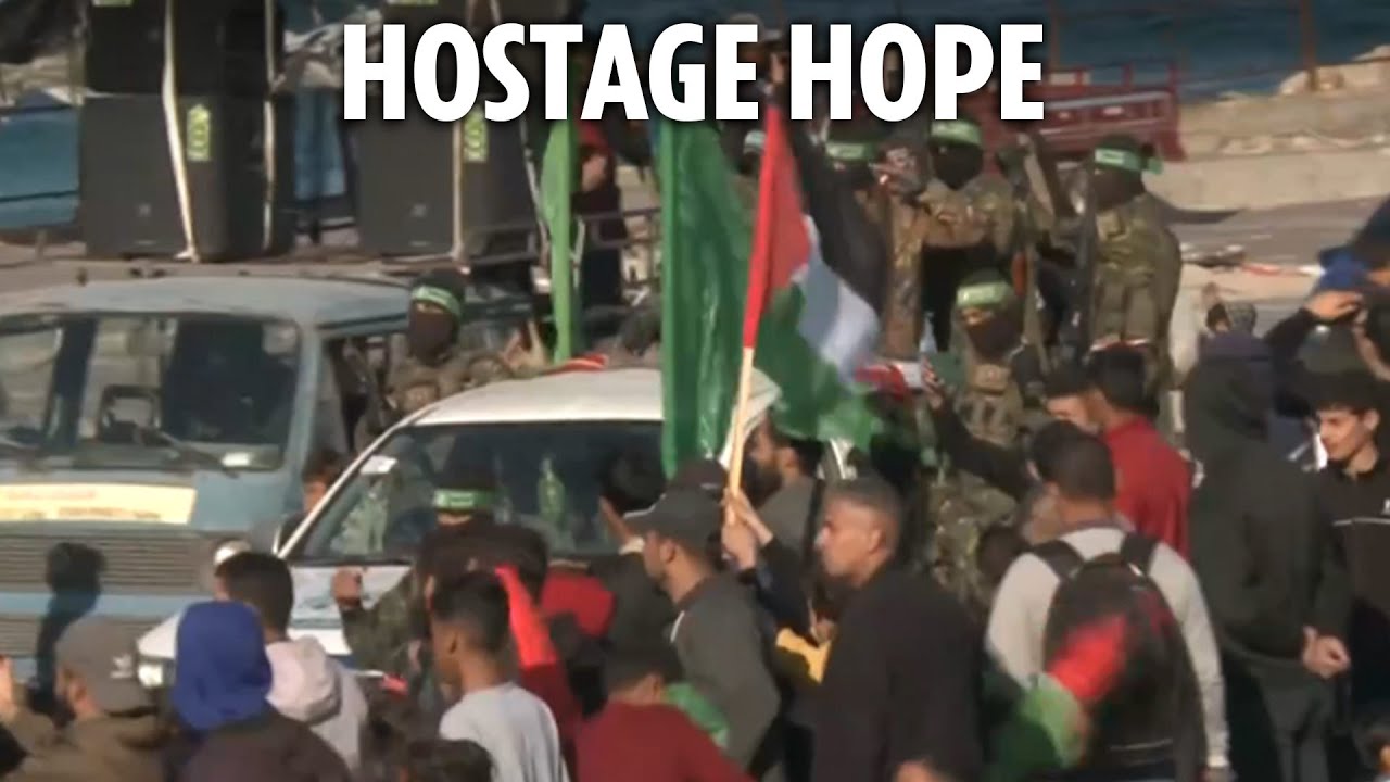 LIVE: Israeli hostages released as part of ceasefire deal