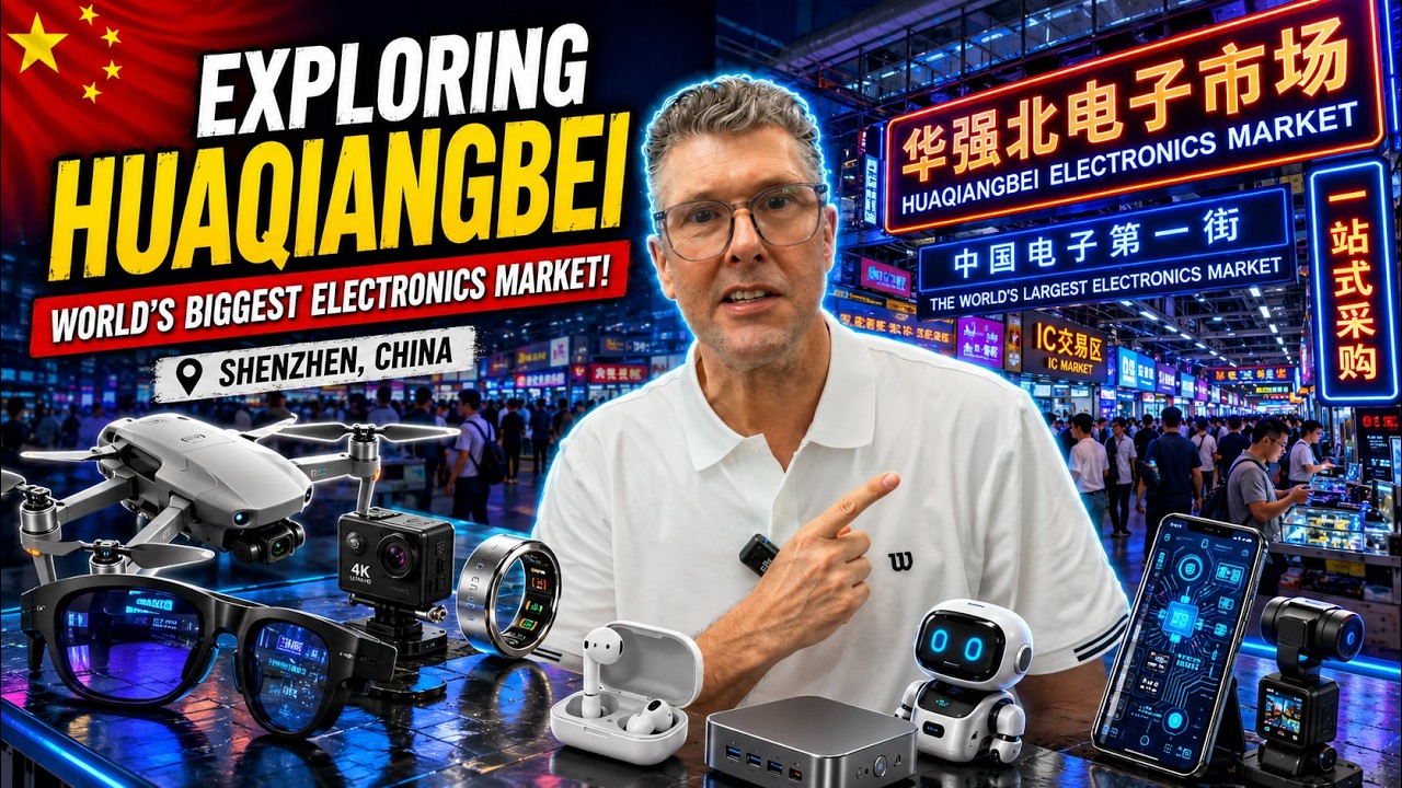 The World's BIGGEST Electronics Market | Huaqiangbei Shenzhen, China