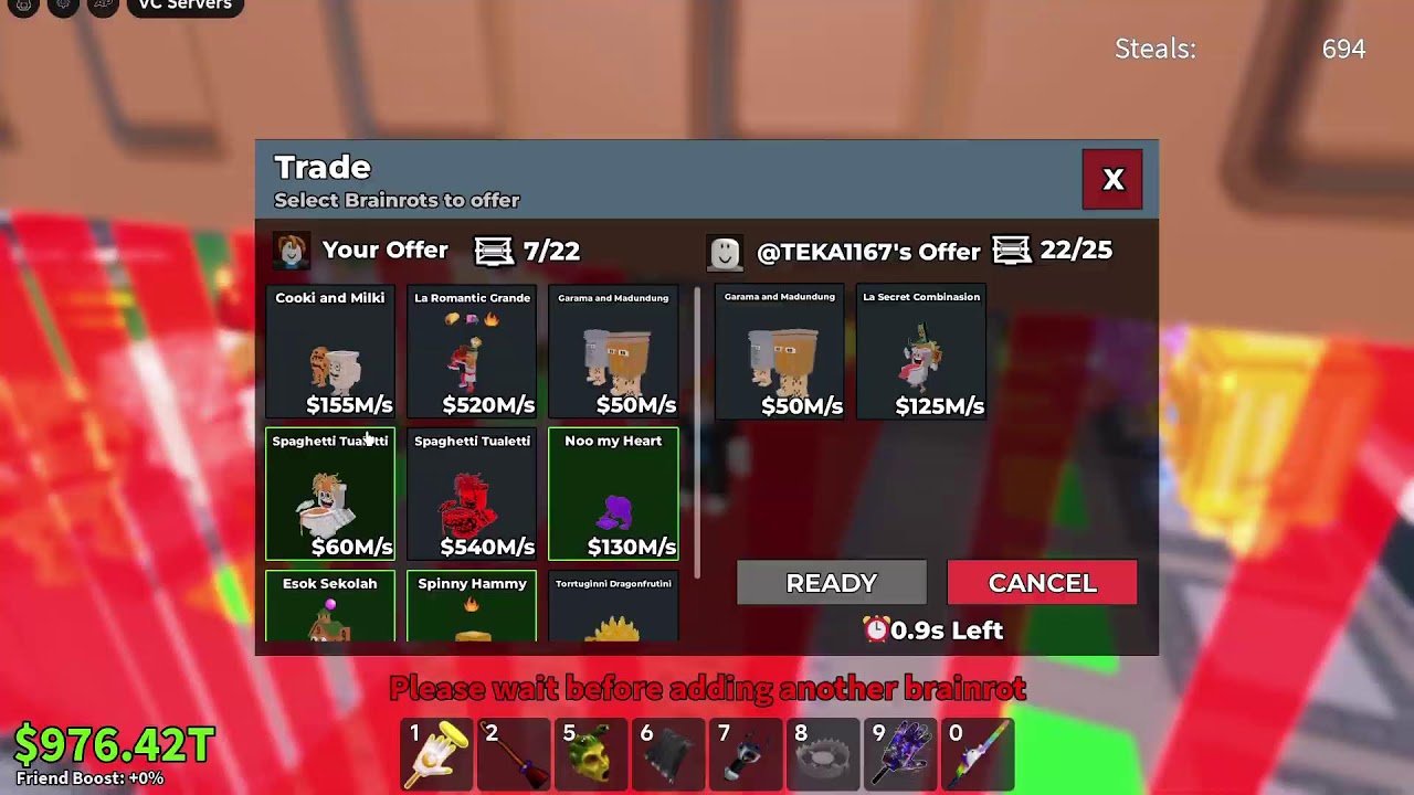 pvping and trading