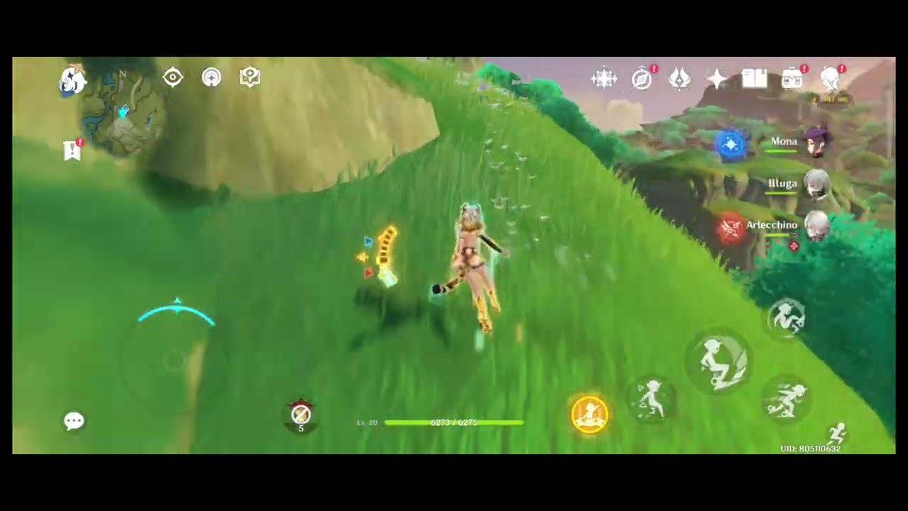 Genshin Impact, Touching the grass !