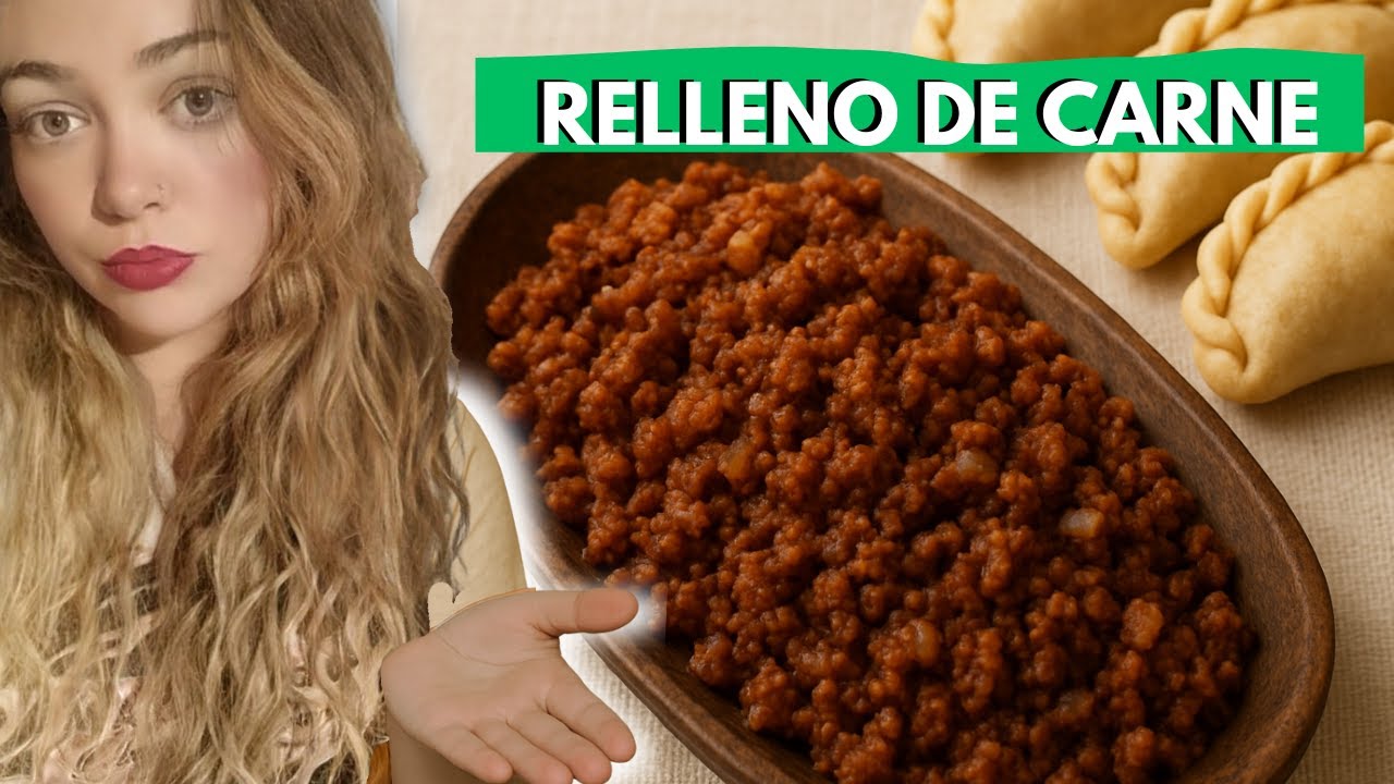 RELLENO DE CARNE DULCE PARA LO QUE NECESITES PASTEL DE PAPA, EMPANADAS, ETC