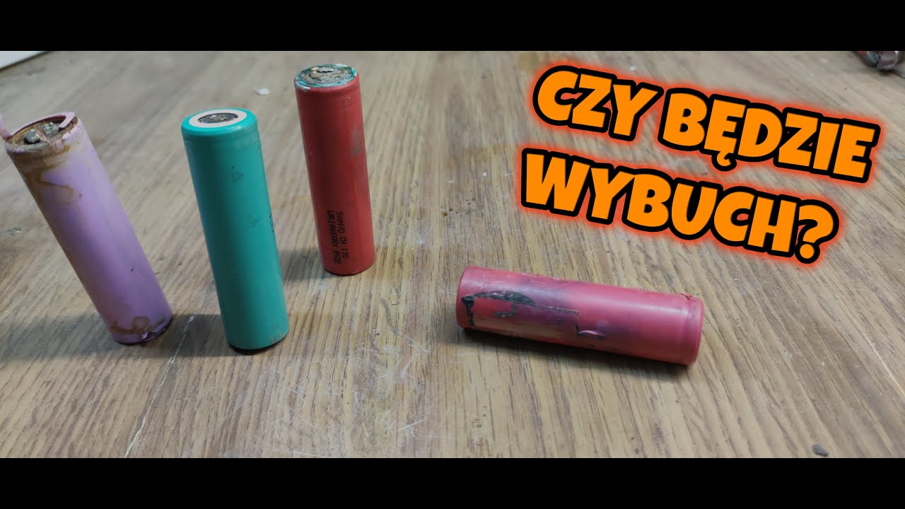 #9 Test uderzeniowy ogniw Li-ion 18650 - Czy będzie eksplozja?