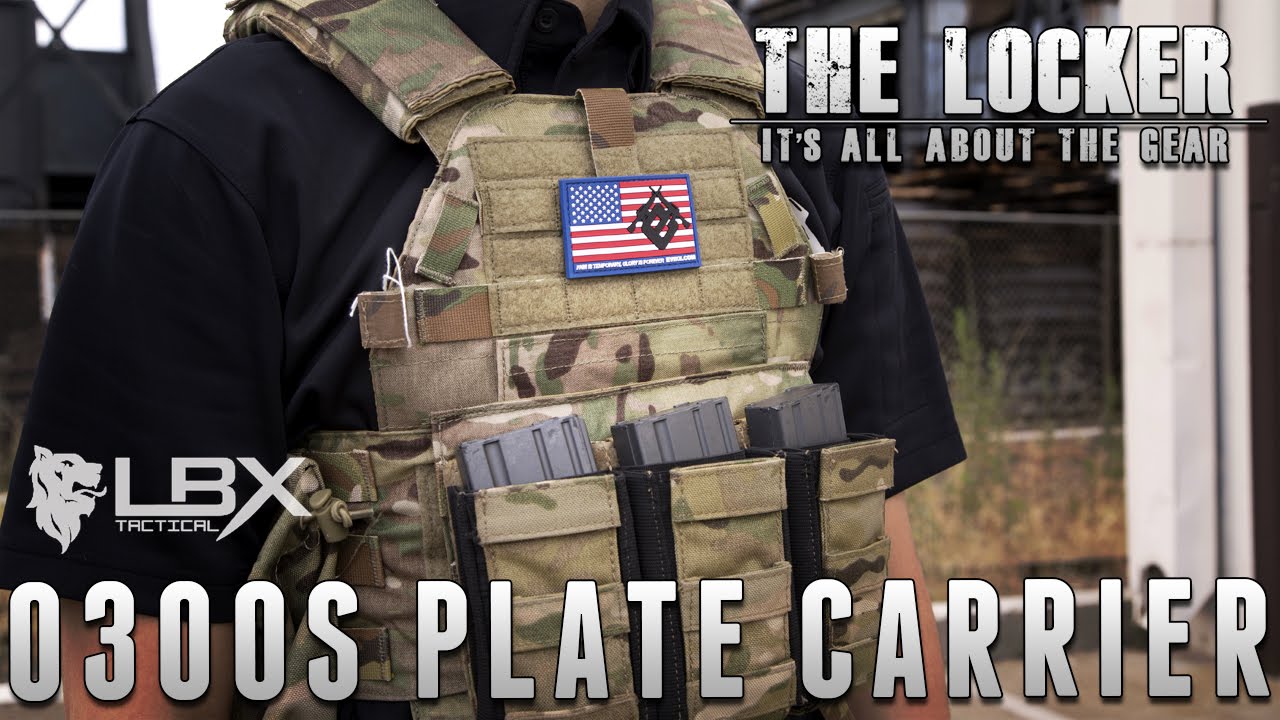 LBX 0300S Plate Carrier [The Locker] Airsoft Evike.com