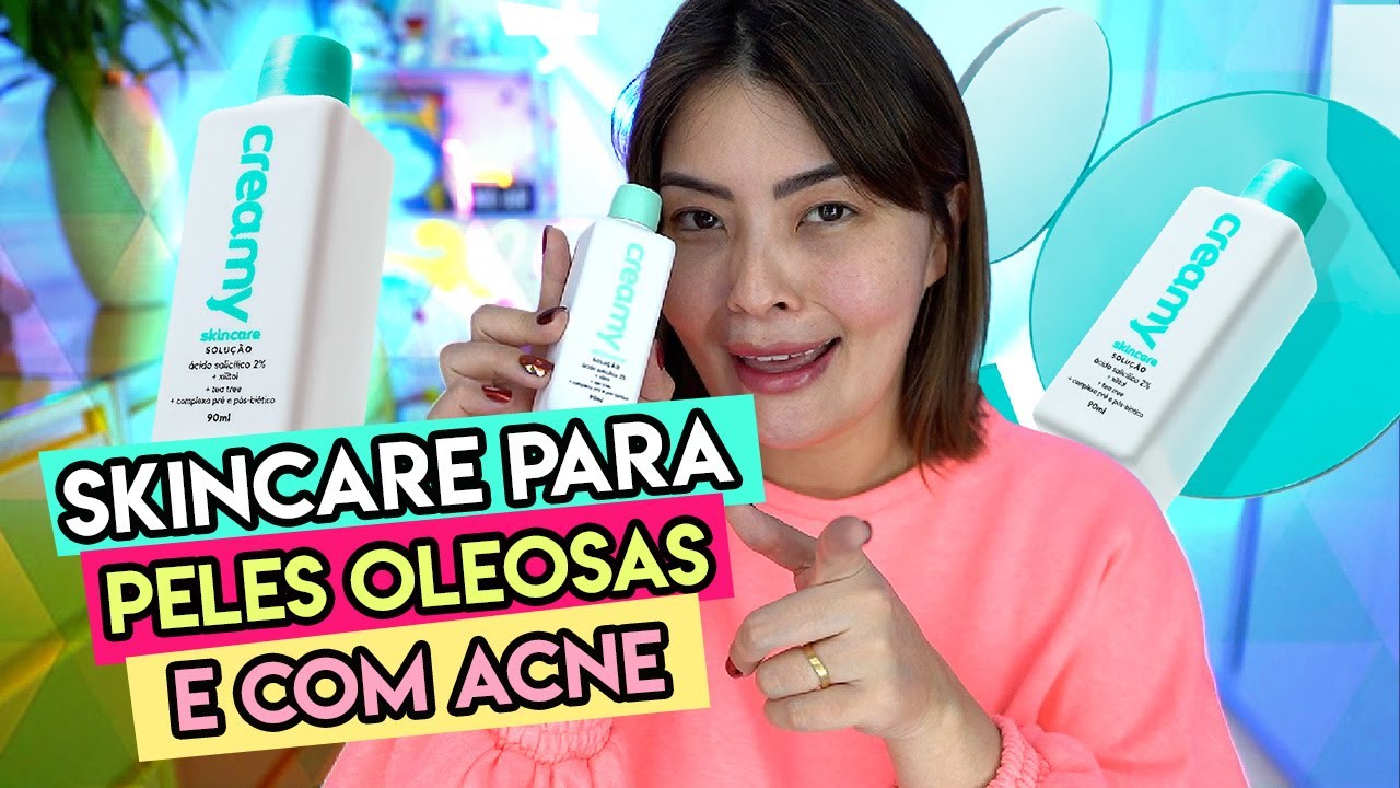 TESTEI A SOLUÇÃO DE ÁCIDO SALICÍLICO 2% ✨ CREAMY 🎉 Pra que serve? Vale a pena?✨💥