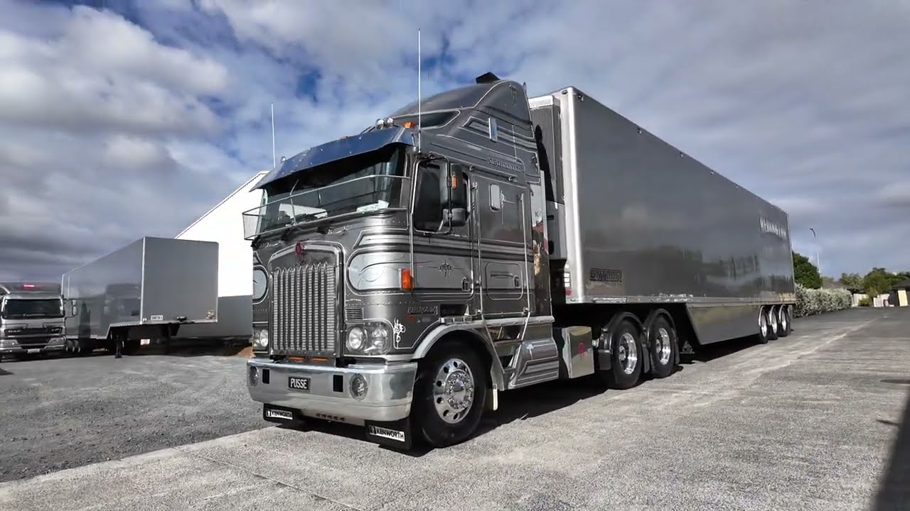 Kenworth K104 - Lets go to New Plymouth |Vlog 35