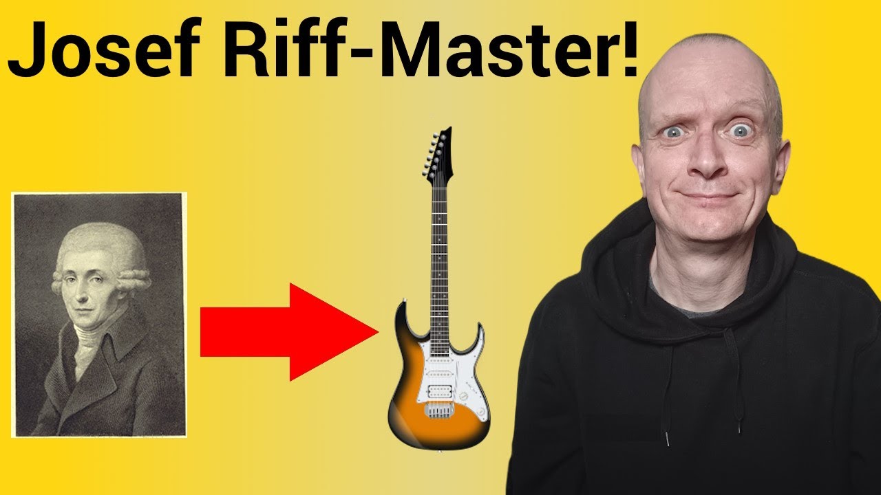 No guitar riffs? Let's get one from Josef Haydn!
