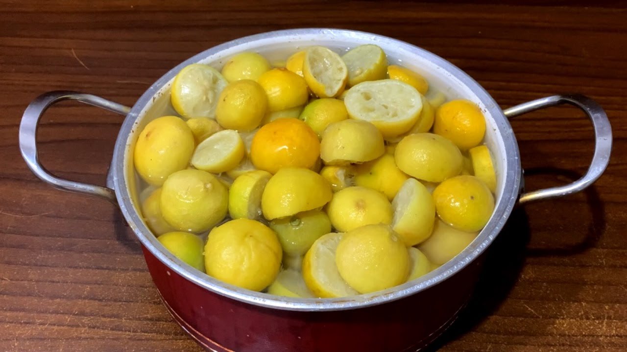 من قشر الليمون هنعمل معطر جو ومعجون للتنظيف البوتاجاز والسيرميك ونوعين من المخللات الشيف هناء فهمي