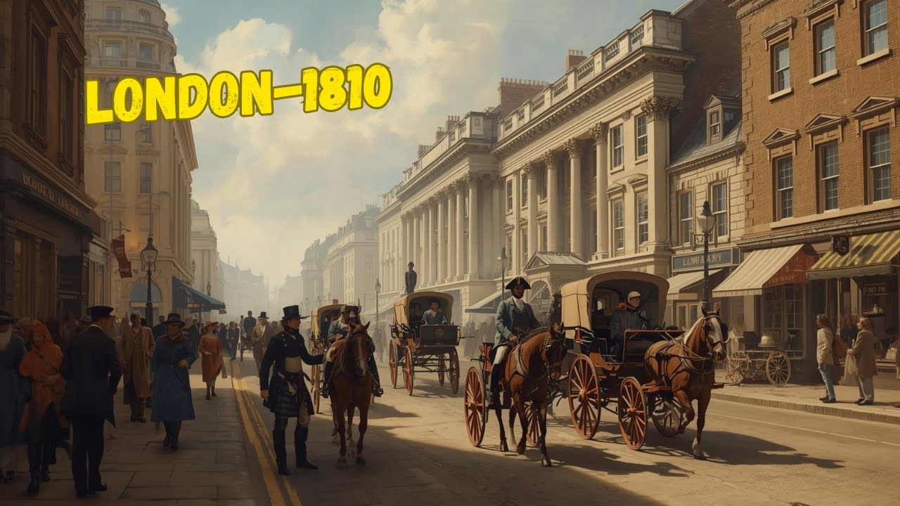 London in 1810: A Journey Through Fog, Fire, and the Birth of the Modern World