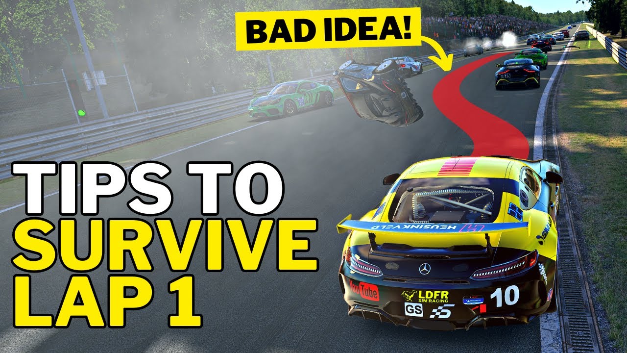 How to Survive Lap 1 - Sim Racing Tutorial