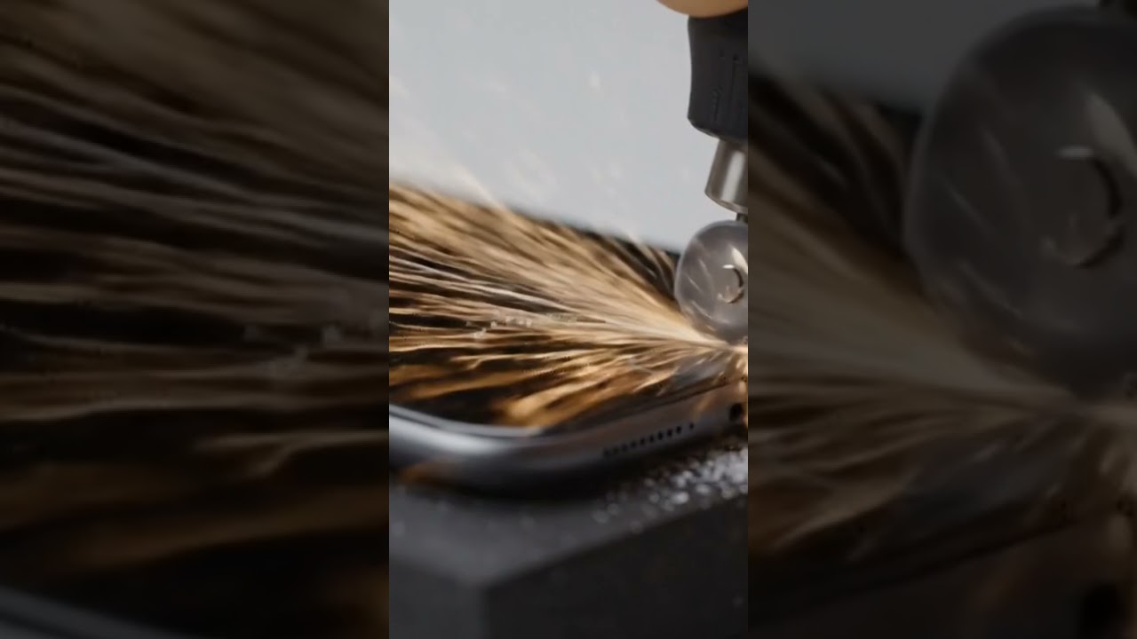 iphone 7 cutting ASMR mini grinder #ai #satisfyling #asmrfruit #asmr #iphone