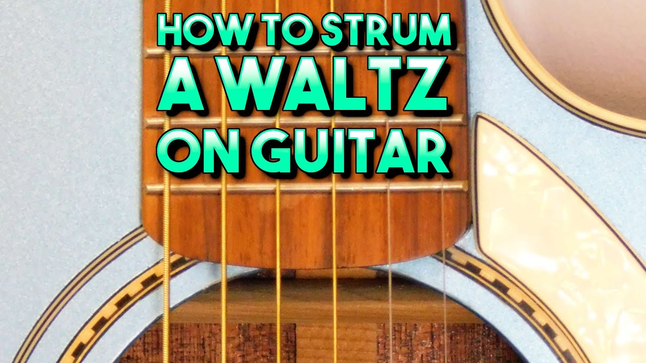 How to strum a waltz - easy folk guitar lesson from Folk Friend