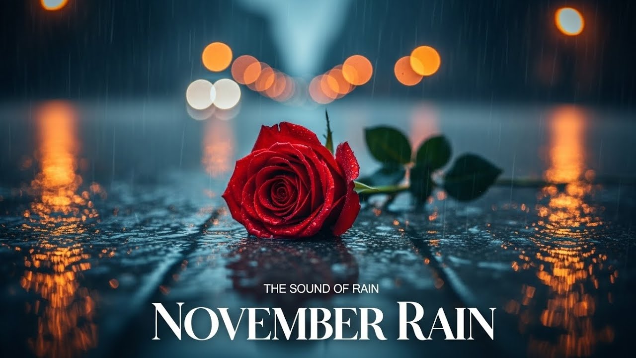 November Rain 💔 - The Sound of Rain | Melancholic Love Song That Destroys