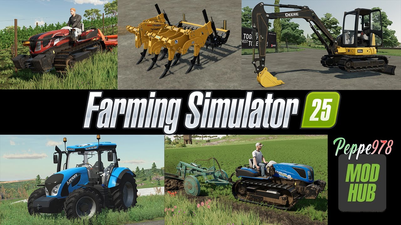 Mods Game Play FS25 - Anteprima mods in test - Italia Mediterranea Map #Jonny xpro #MikiMapper