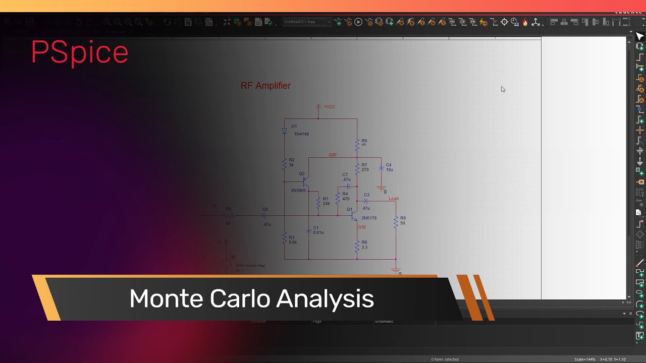 Monte Carlo Analysis | PSpice