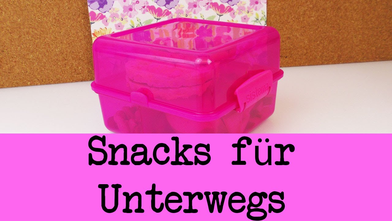DIY Inspiration Challenge #40 Snacks für unterwegs | Evas Challenge | Tutorial - Do it yourself