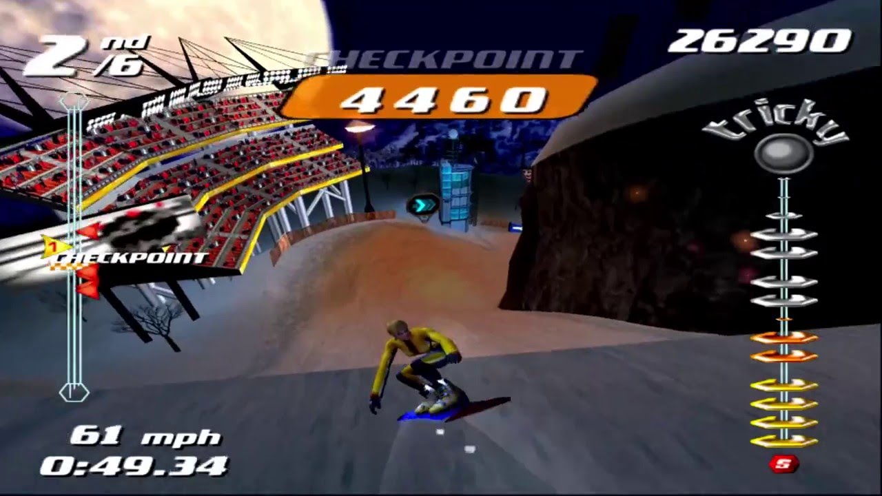 SSX Tricky - Elise World Circuit ~ Snowdream Race