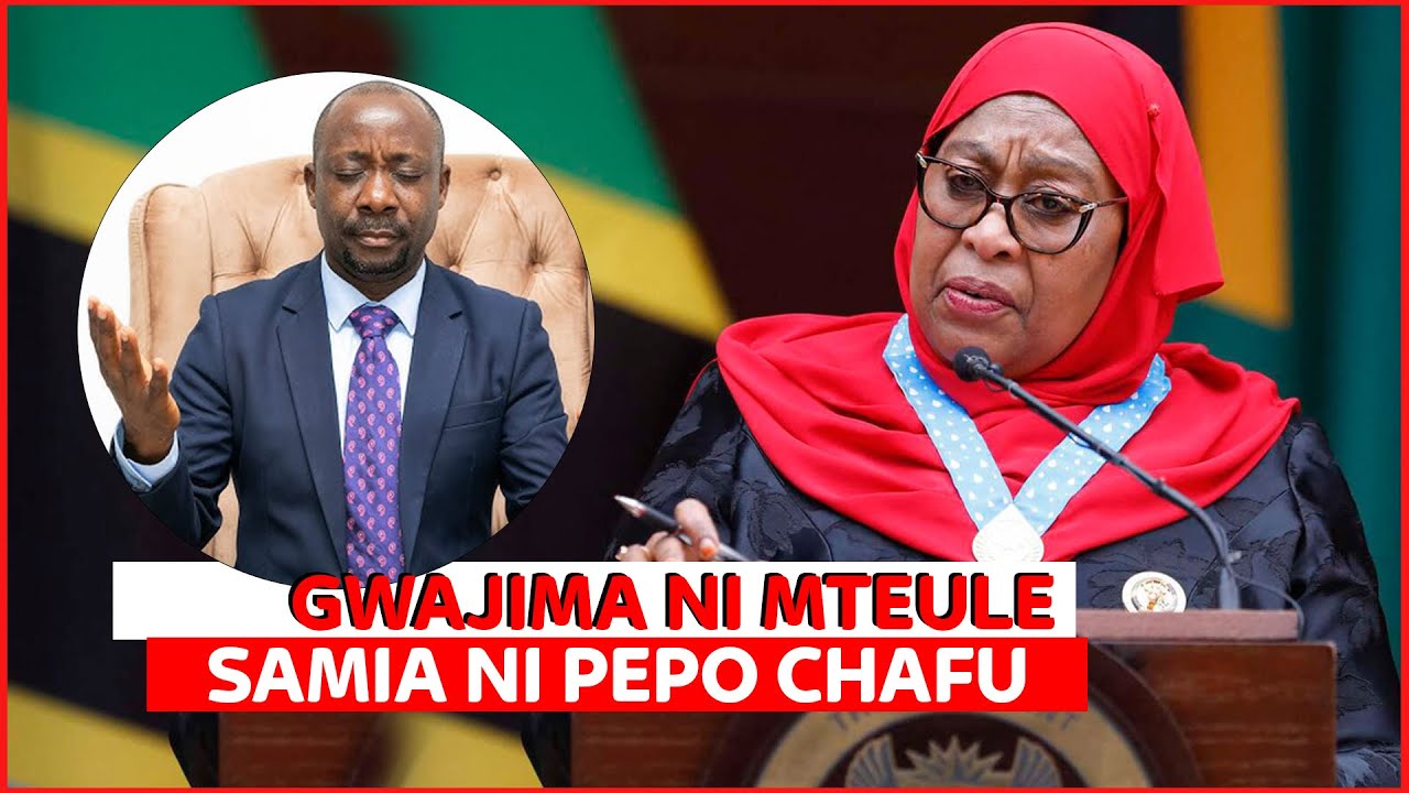 GWAJIMA NI MTEULE WA MUNGU, WEWE SAMIA NI PEPO CHAFU SANA, GWAJIMA NDIO KIONGOSI
