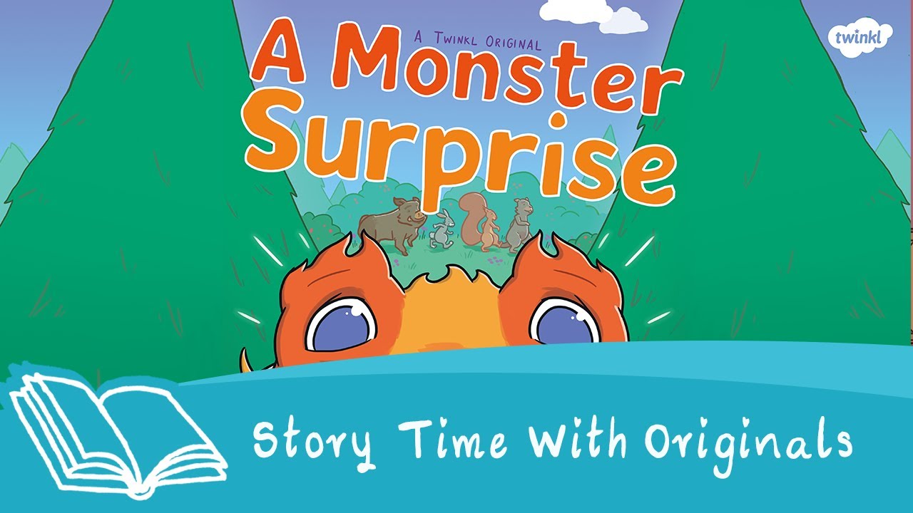 A Monster Surprise - A Twinkl Originals Story | Kids Books Read Aloud | Twinkl Kids Tv