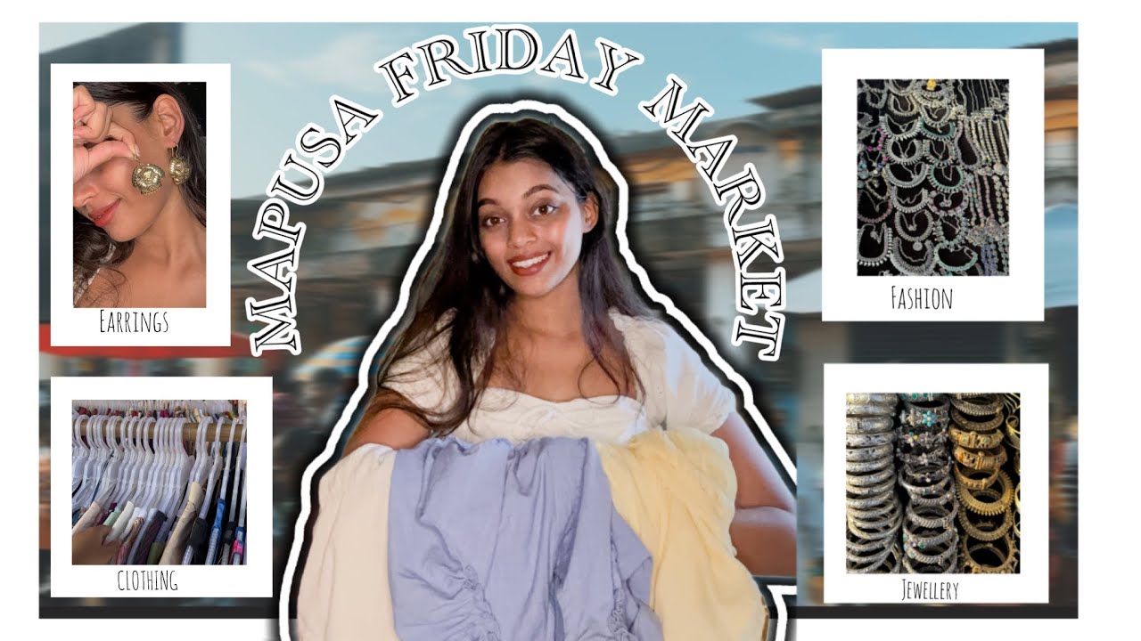 Mapusa Friday Market Goa Fashion Finds + Try-On Haul 🛍️ | Goa Street Shopping Vlog